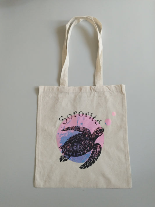 Tote bag Sororité - Tortue